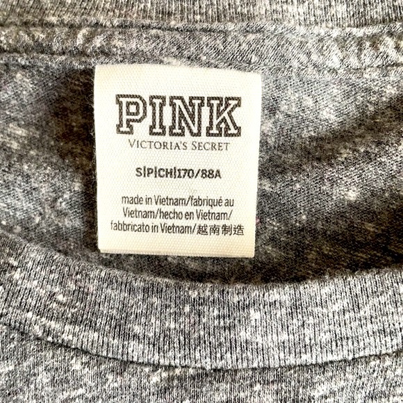 PINK➕VICTORIAS SECRET Graphic Elbow Tee - Picture 3 of 3